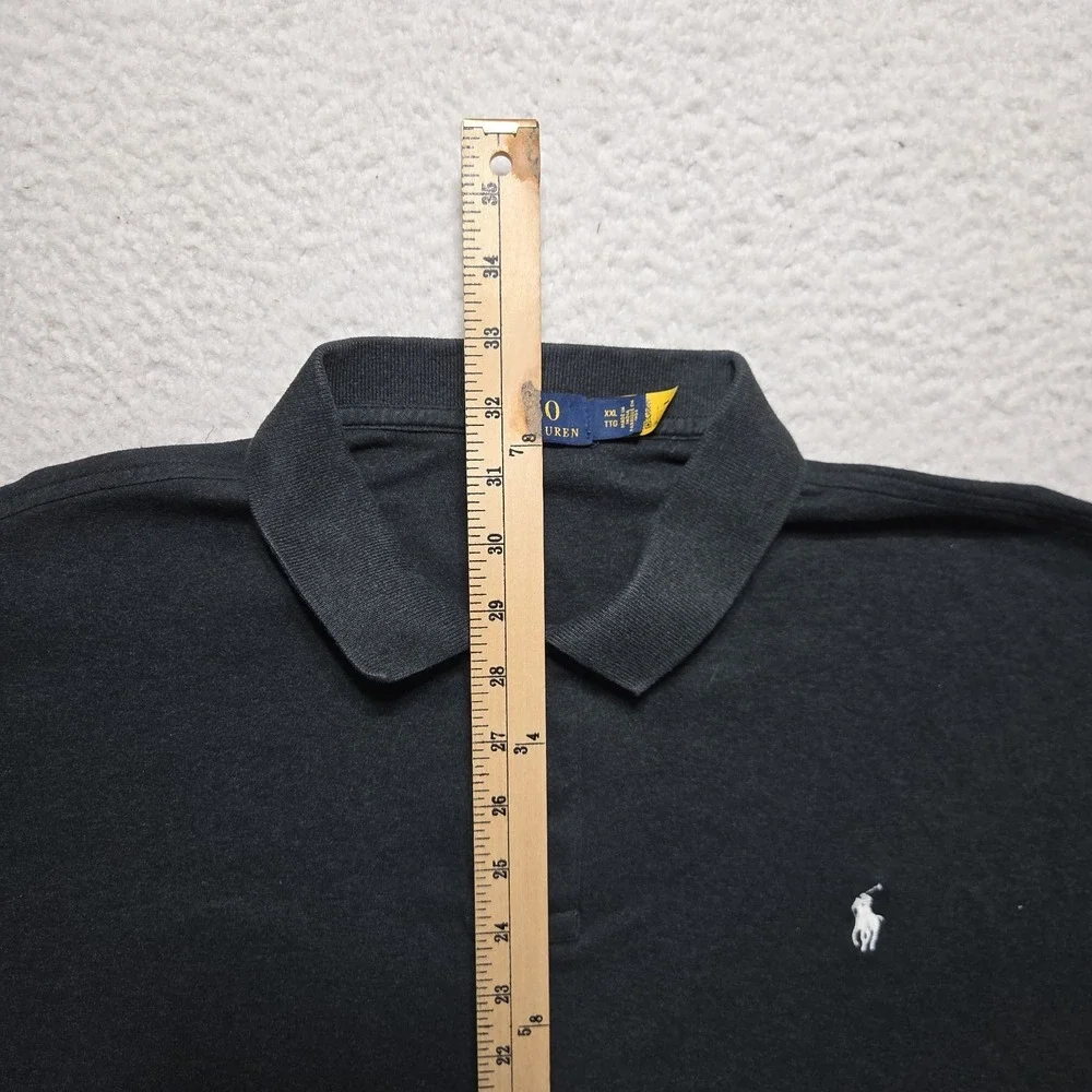 Polo Ralph Lauren Polo Men's Size XXL Black Shirt 100% Cotton Classic Preppy